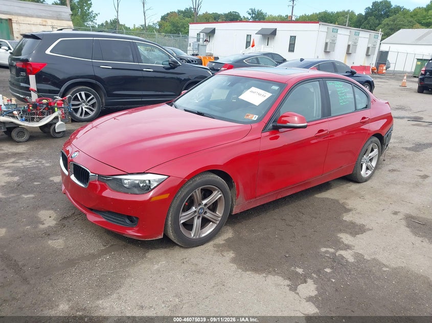 Vin: wba3b1c5xep678853, lot: 46574586, bmw 320i 20142