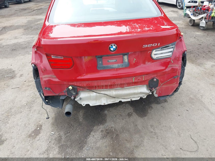 BMW 320I 2014 VIN WBA3B1C5XEP678853