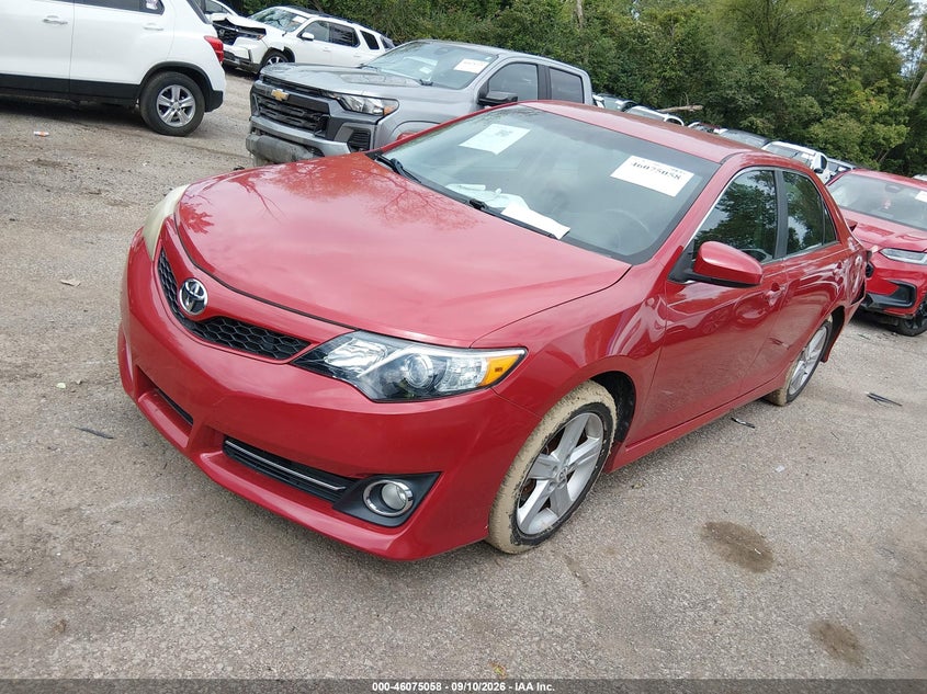 Vin: 4t1bf1fk3du706346, lot: 46574605, toyota camry se 20132