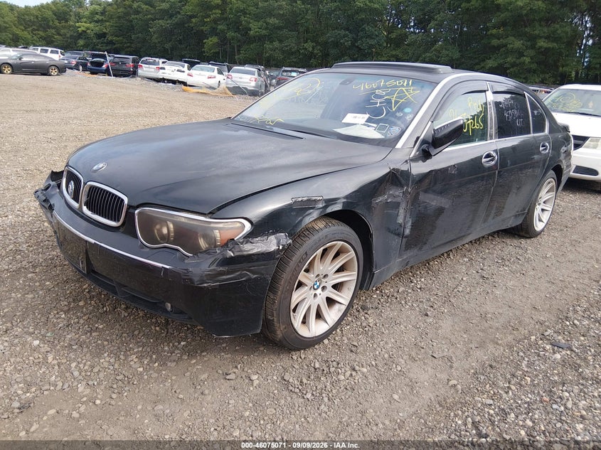 2003 BMW 745LI auction photo 2