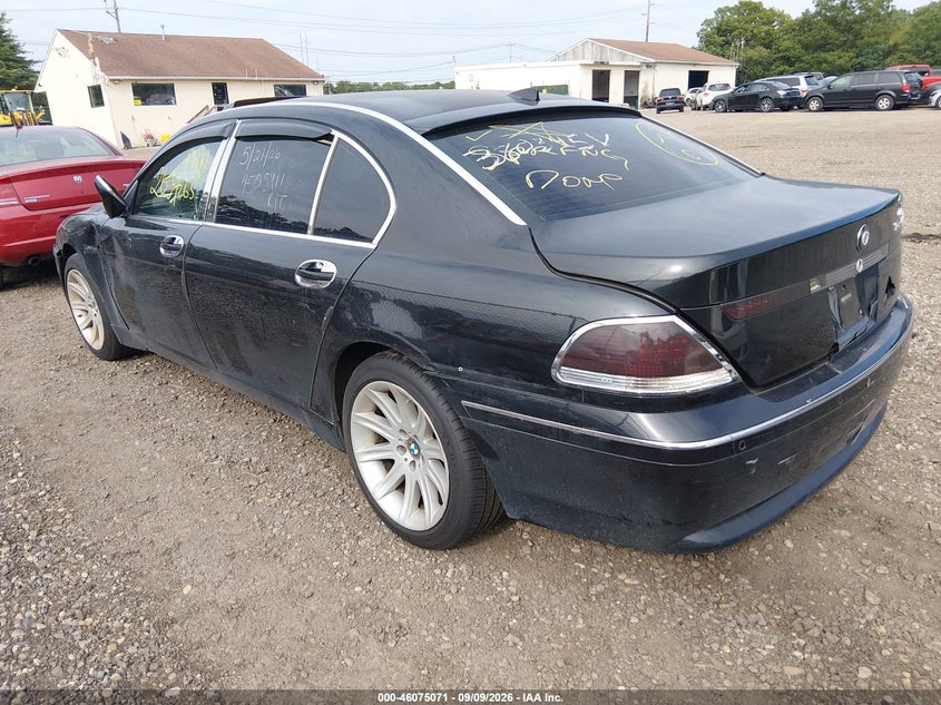 2003 BMW 745LI auction photo 3