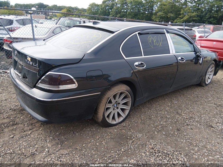 2003 BMW 745LI auction photo 4