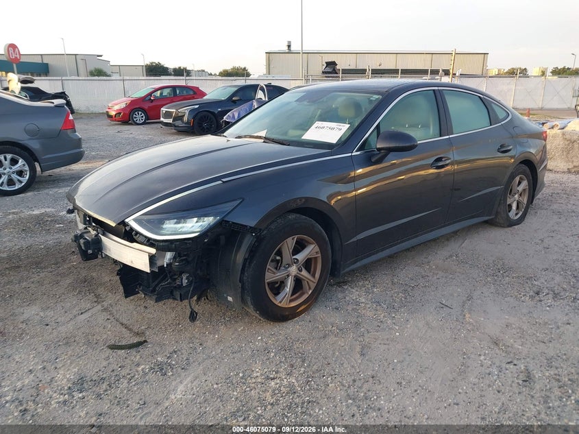 Vin: 5npeg4ja7lh056430, lot: 46574626, hyundai sonata se 20202