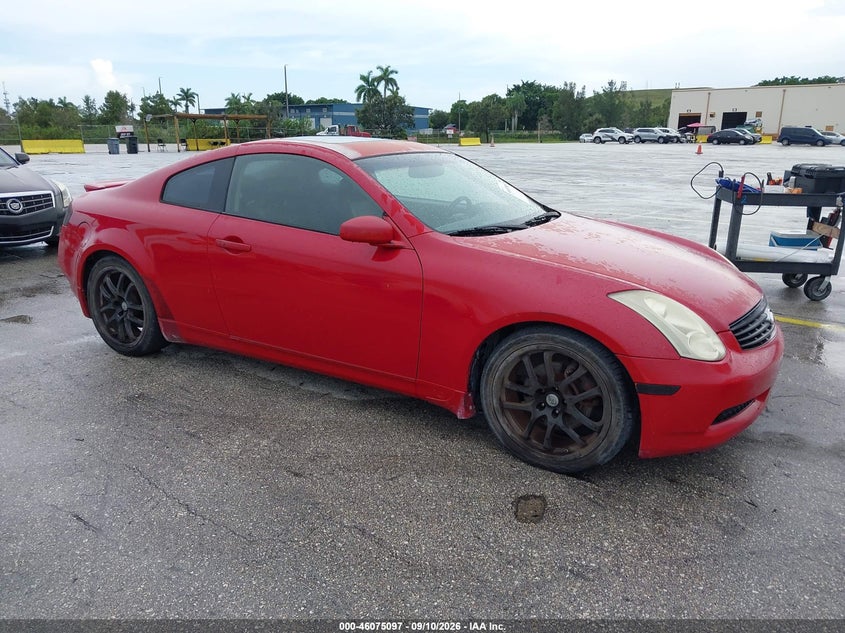 2006 INFINITI G35 auction photo 1
