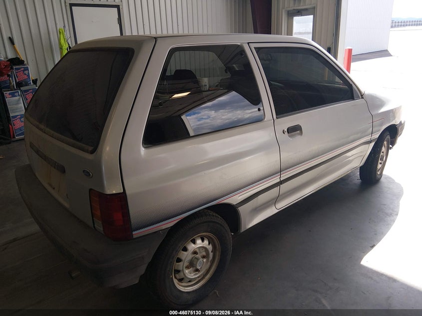 FORD FESTIVA 1991 VIN KNJPT05H0M6132552