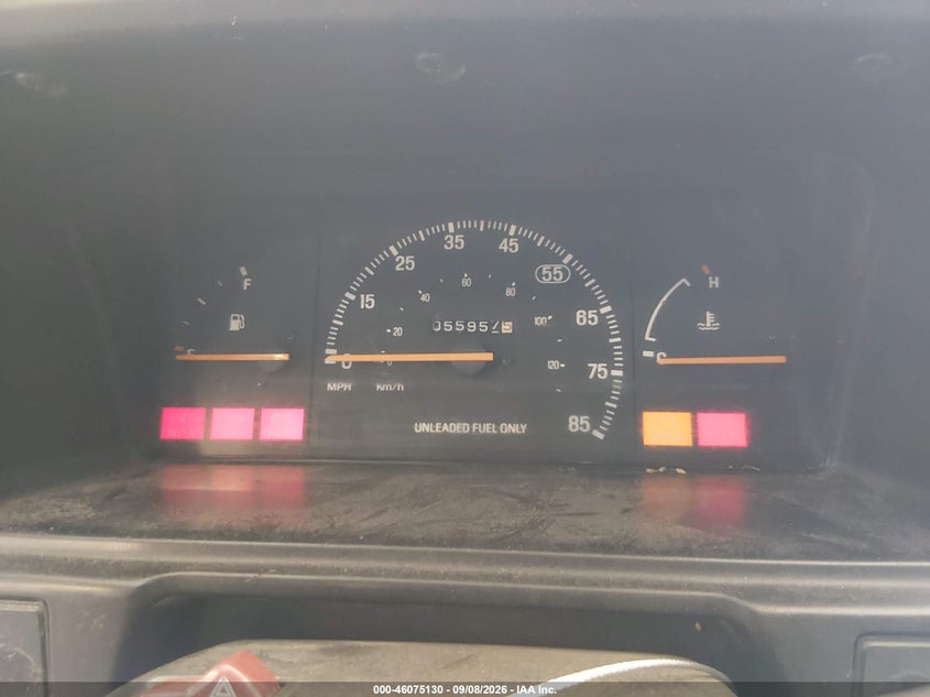 FORD FESTIVA 1991 VIN KNJPT05H0M6132552