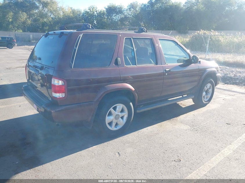 1999 NISSAN PATHFINDER auction photo 4