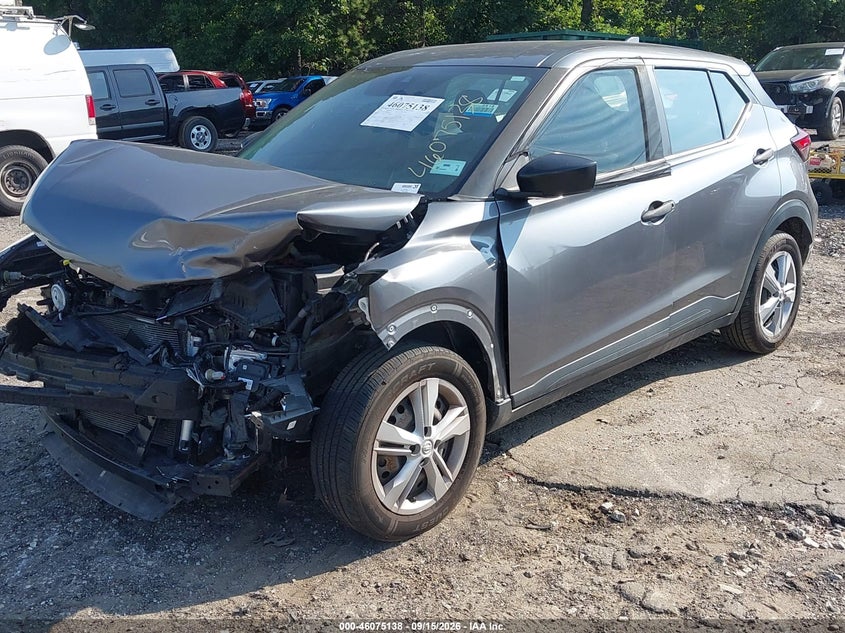 Vin: 3n1cp5bv8nl490473, lot: 46574685, nissan kicks s xtronic cvt 20222