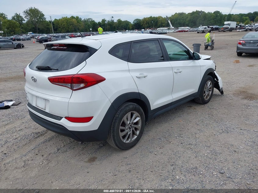 Vin: km8j23a41ju802337, lot: 46574698, hyundai tucson se 20184