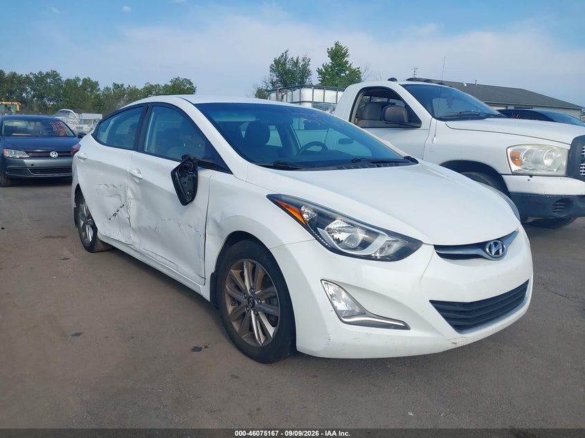Vin: 5npdh4ae2eh505608, lot: 46574714, hyundai elantra se 2014 img_1