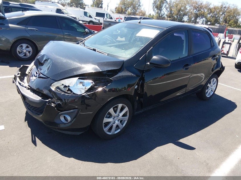 Vin: jm1de1ly6c0135868, lot: 46574730, mazda mazda2 touring 20122