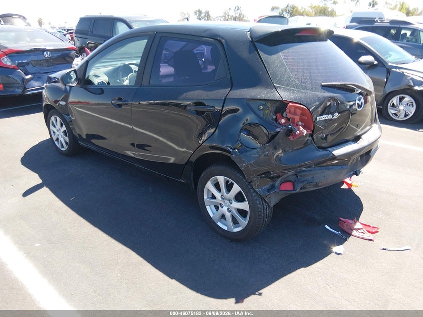 Vin: jm1de1ly6c0135868, lot: 46574730, mazda mazda2 touring 20123