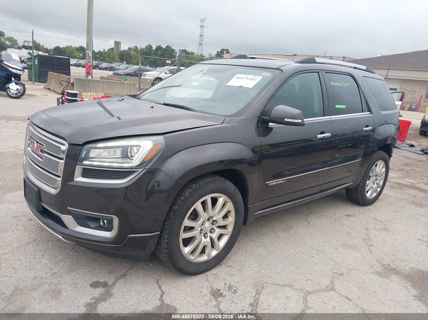 2015 GMC Acadia, Удар сзади, IAAI, VIN 1GKKVTKD0FJ354300 — фото 2