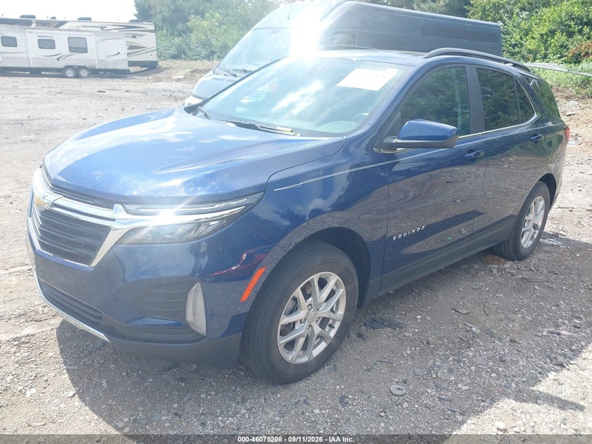 Vin: 3gnaxuev9nl303095, lot: 46574755, chevrolet equinox awd lt 20222