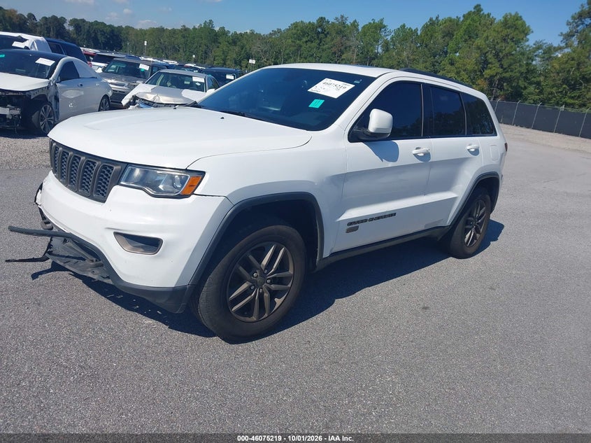 Vin: 1c4rjeag2gc369075, lot: 46574766, jeep grand cherokee 75th anniversary 20162
