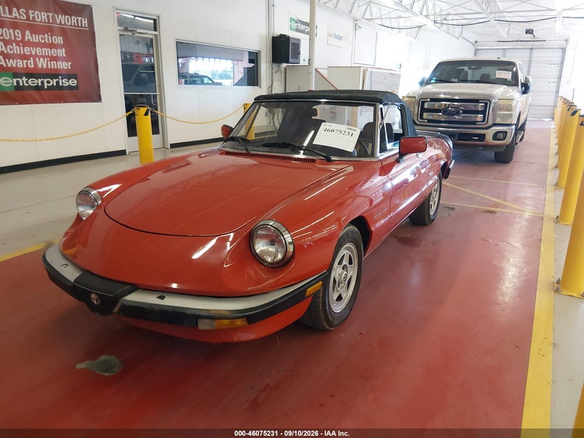 1986 ALFA ROMEO VELOCE auction photo 2