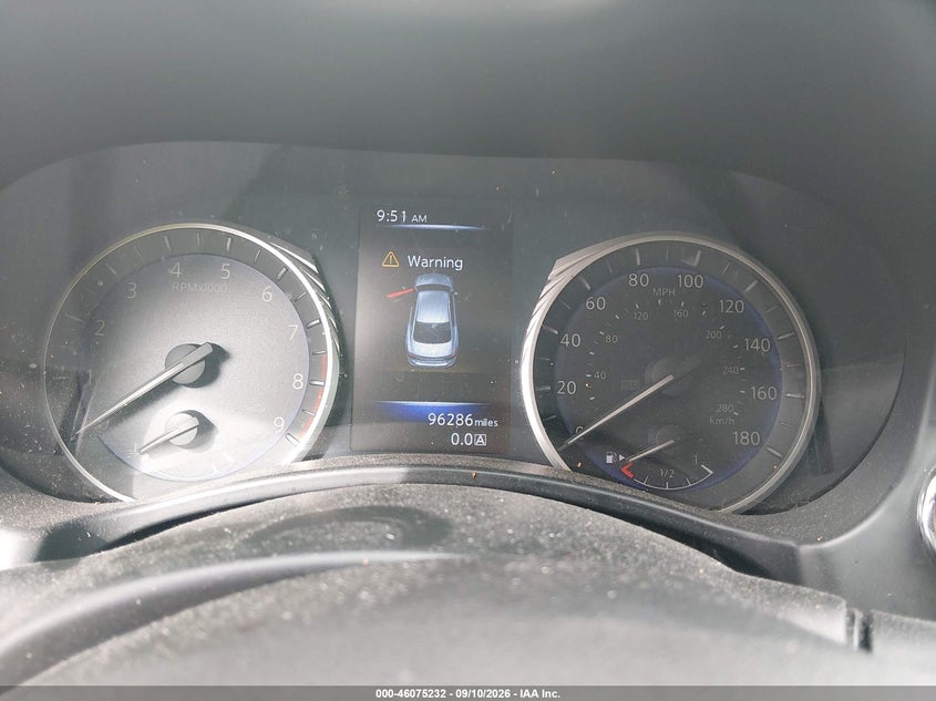2015 INFINITI Q50 auction photo 7
