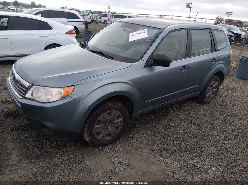 2009 SUBARU FORESTER auction photo 2