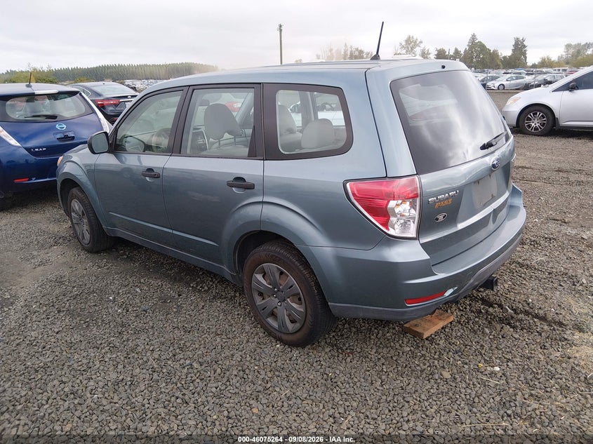 2009 SUBARU FORESTER auction photo 3
