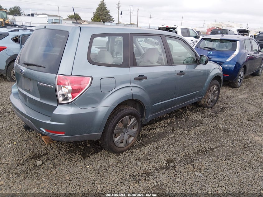 2009 SUBARU FORESTER auction photo 4