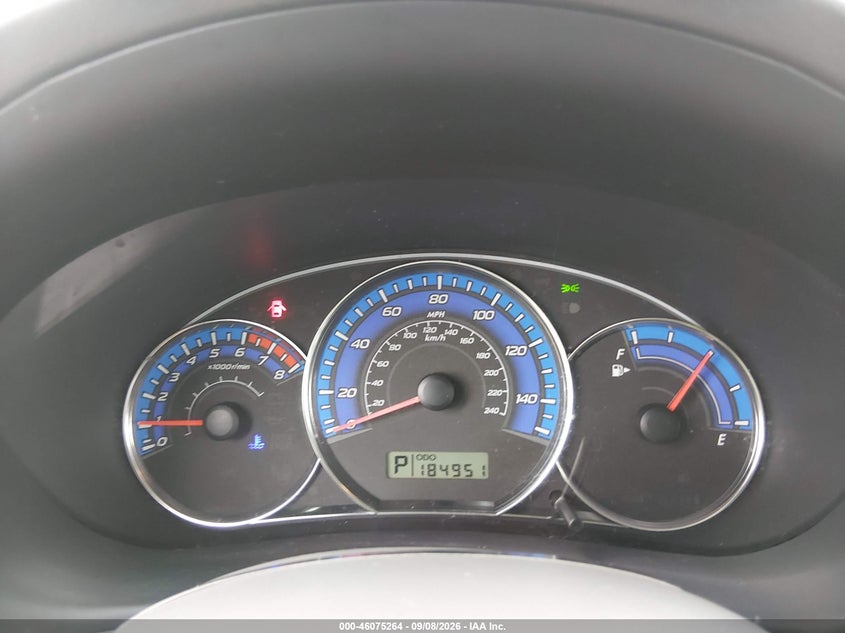2009 SUBARU FORESTER auction photo 7