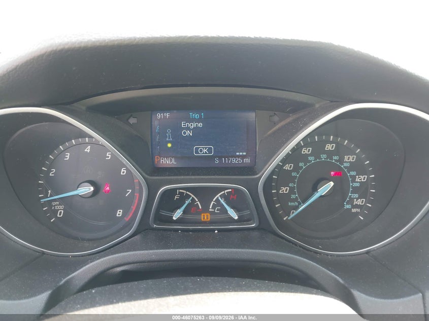 FORD FOCUS 2014 VIN 1FADP3K22EL283087