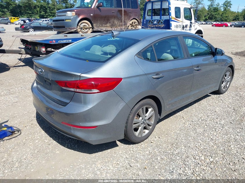 Vin: kmhd84lf6ju533817, lot: 46574812, hyundai elantra sel 20184