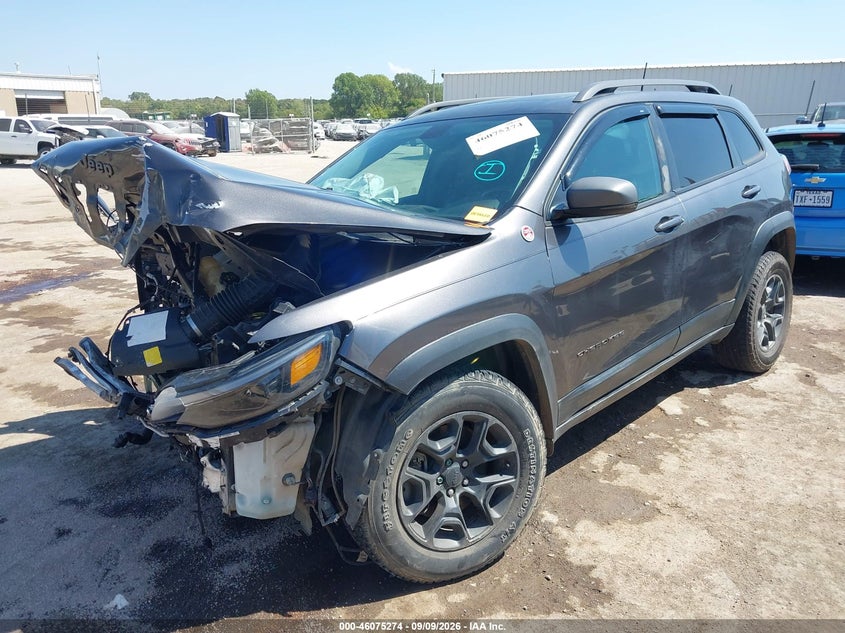 Vin: 1c4pjmbx1kd227514, lot: 46574821, jeep cherokee trailhawk elite 4x4 20192