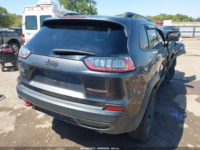 Vin: 1c4pjmbx1kd227514, lot: 46574821, jeep cherokee trailhawk elite 4x4 20194