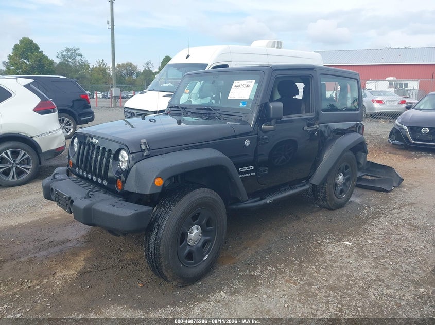 Vin: 1c4ajwag5el160395, lot: 46574833, jeep wrangler sport 20142