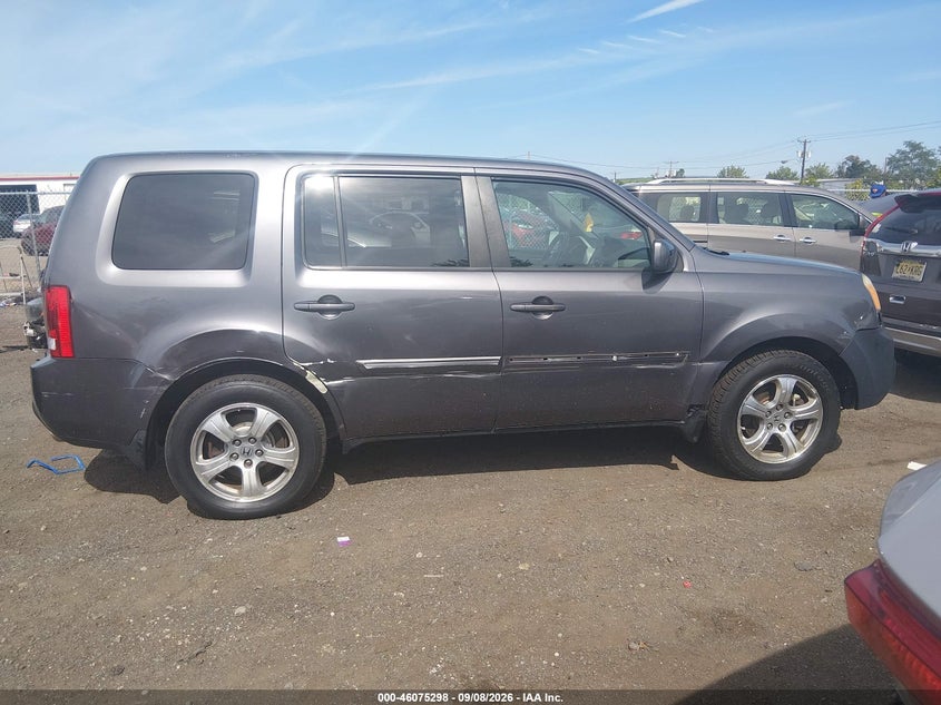 HONDA PILOT 2014 VIN 5FNYF4H56EB012414