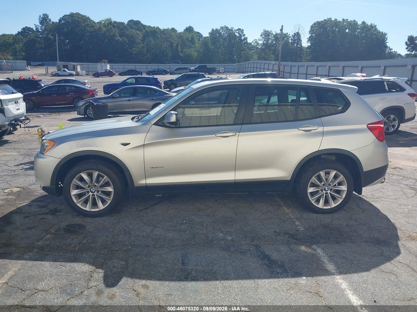 BMW X3 2013 VIN 5UXWX9C51D0A14191