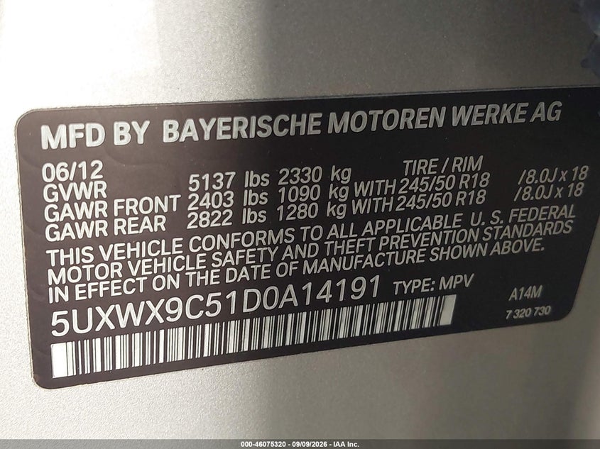 2013 BMW X3 XDRIVE28I · Фото 9