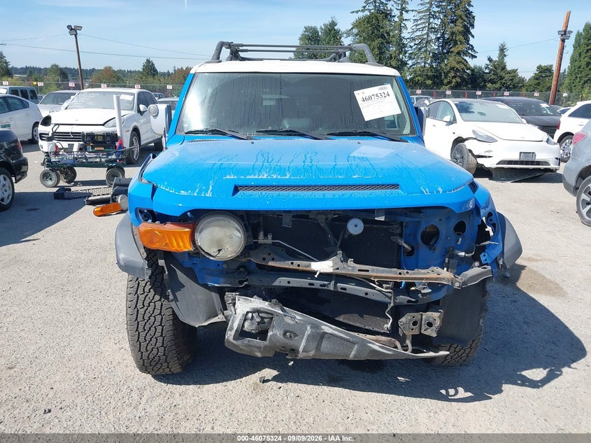 TOYOTA FJ CRUISER 2007 VIN JTEBU11F670078813