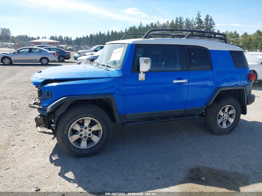 TOYOTA FJ CRUISER 2007 VIN JTEBU11F670078813