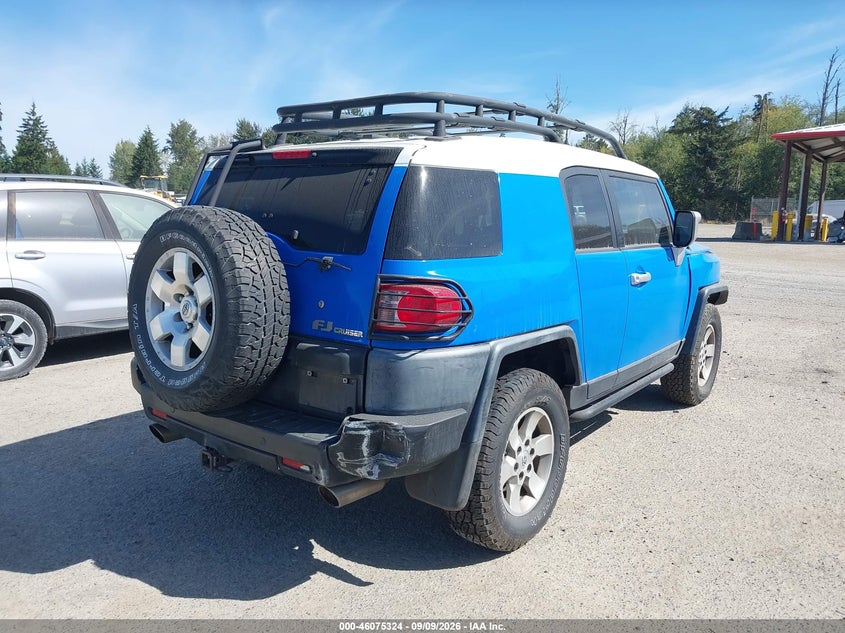 TOYOTA FJ CRUISER 2007 VIN JTEBU11F670078813