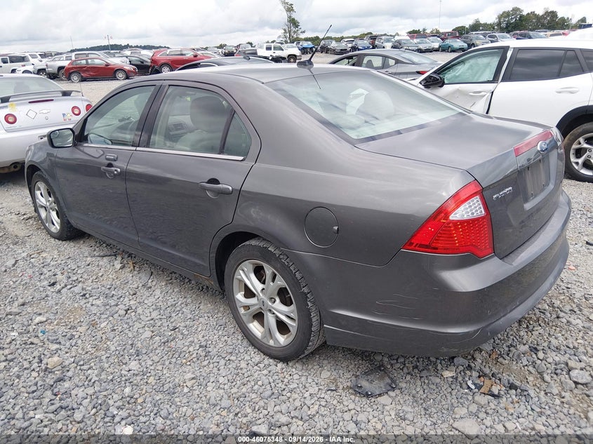 Vin: 3fahp0ha1cr142671, lot: 46574895, ford fusion se 20123