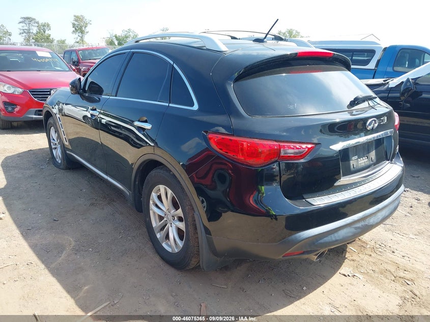 INFINITI FX35 2009 VIN JNRAS18W29M153577
