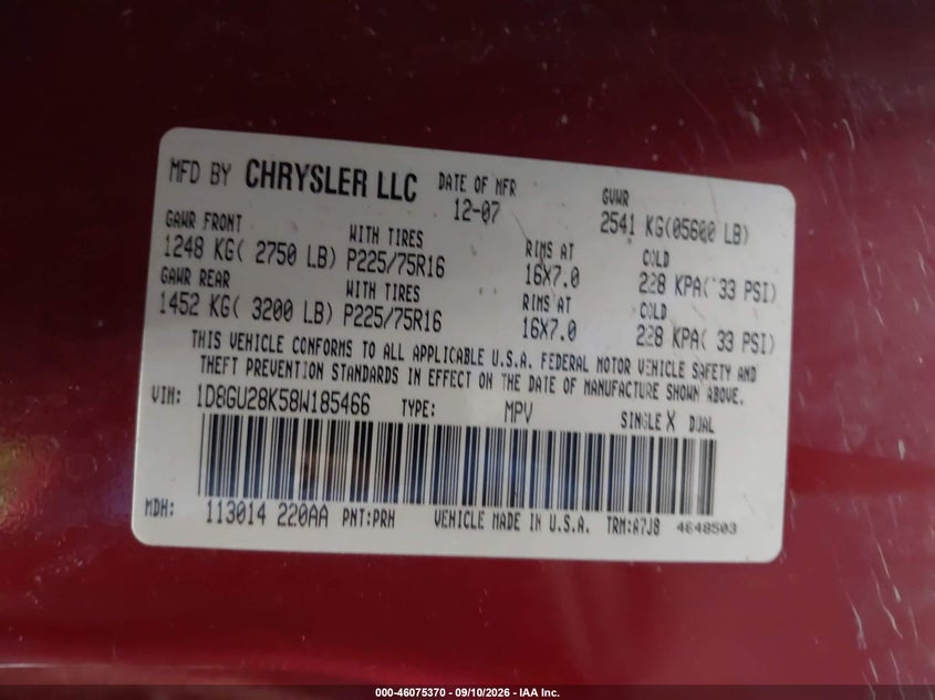 2008 DODGE NITRO SXT · Фото 9