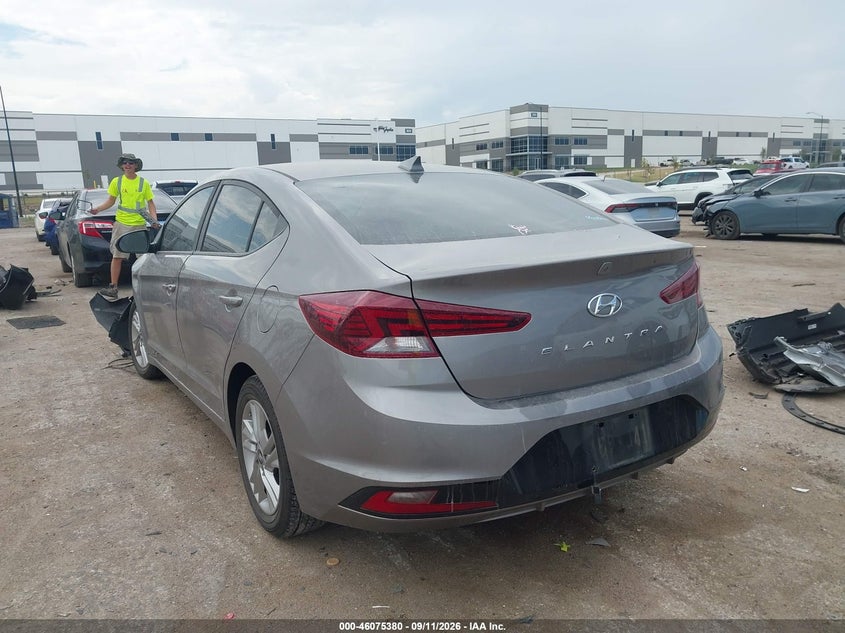 Vin: kmhd84lf0lu897718, lot: 46574927, hyundai elantra value edition 20203