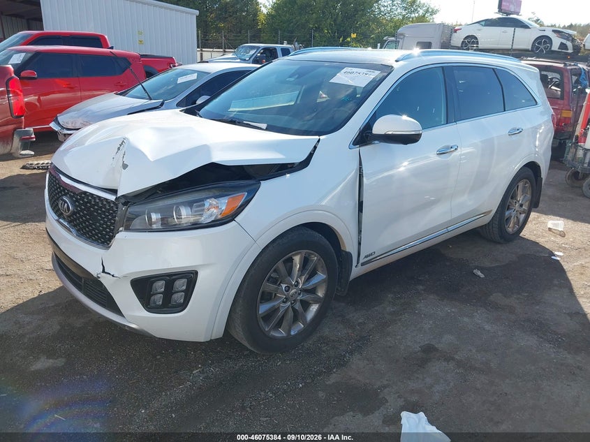 Vin: 5xypkda59gg006880, lot: 46574930, kia sorento 3.3l sxl 20162