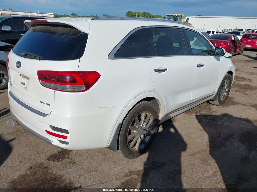 Vin: 5xypkda59gg006880, lot: 46574930, kia sorento 3.3l sxl 20164