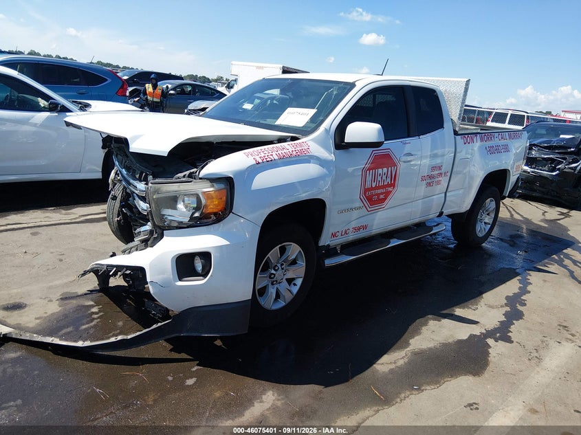Vin: 1gth5cen5j1182249, lot: 46574948, gmc canyon sle 20182