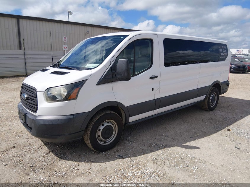 Vin: 1fbzx2zm7jkb42795, lot: 46574955, ford transit-350 xl 20182