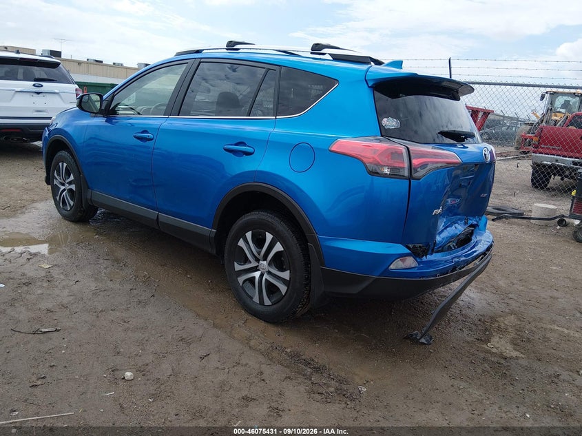 Vin: jtmzfrev9gj098920, lot: 46574976, toyota rav4 le 20163
