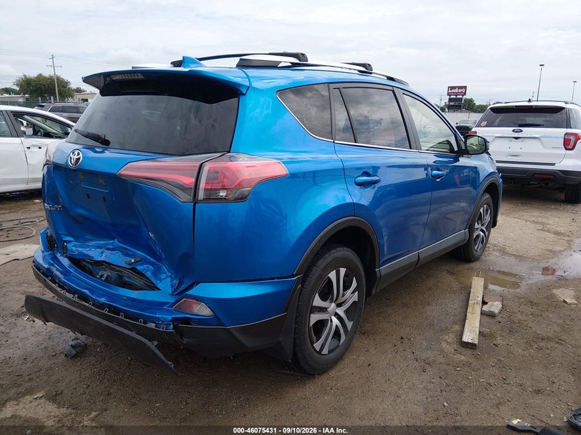 Vin: jtmzfrev9gj098920, lot: 46574976, toyota rav4 le 20164
