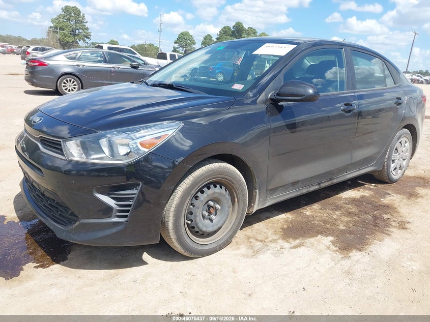 Vin: 3kpa24ad7me379809, lot: 46574984, kia rio s 20212