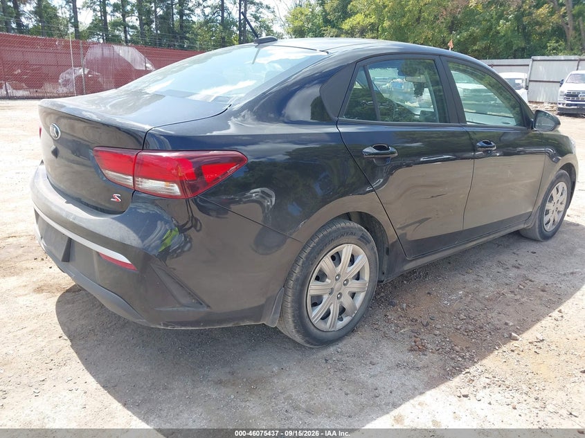 Vin: 3kpa24ad7me379809, lot: 46574984, kia rio s 20214