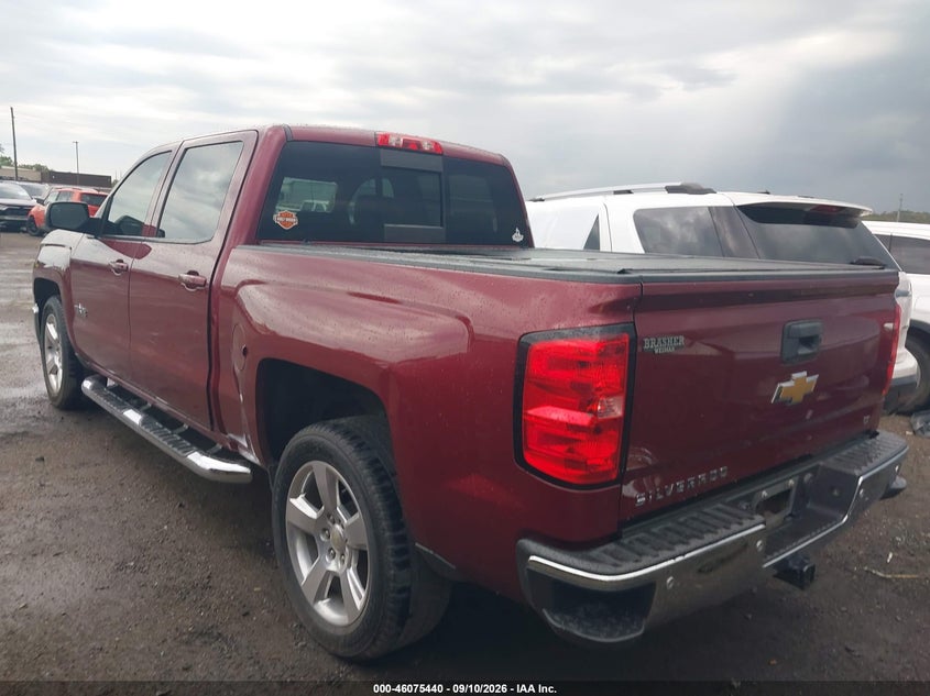 Vin: 3gcpcrec2eg569965, lot: 46574987, chevrolet silverado 1500 1lt 20143