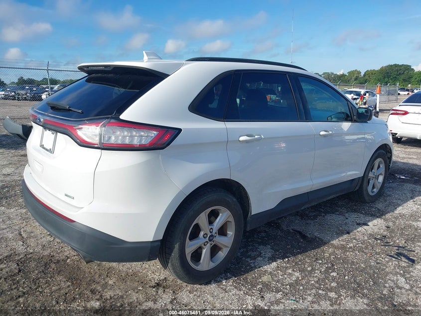 Vin: 2fmpk3g95gbc30054, lot: 46574998, ford edge se 20164